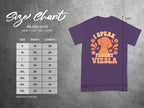 I Speak Fluent Vizsla Graphic T-Shirt for Dog Lovers