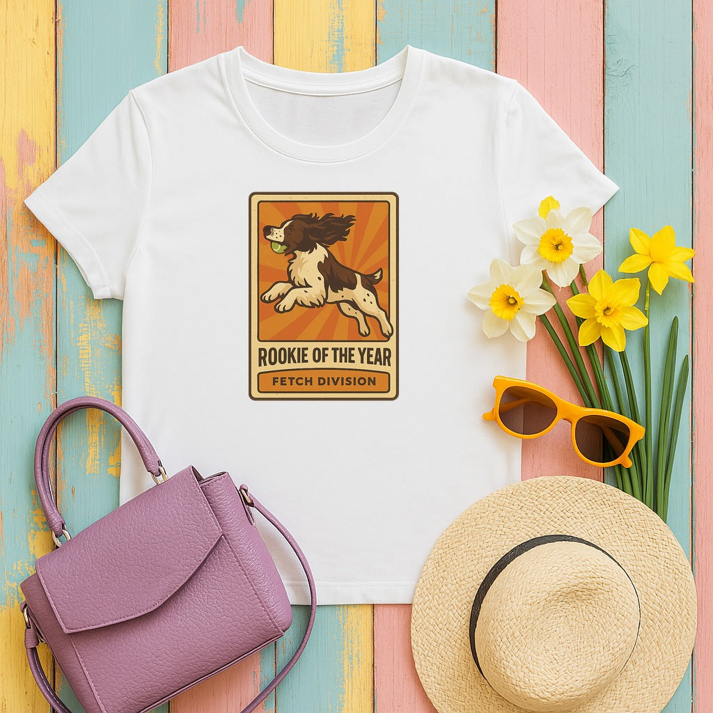 Springer Rookie of the Year Tee in White