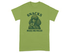 Snacks Make Me Nicer T-shirt product