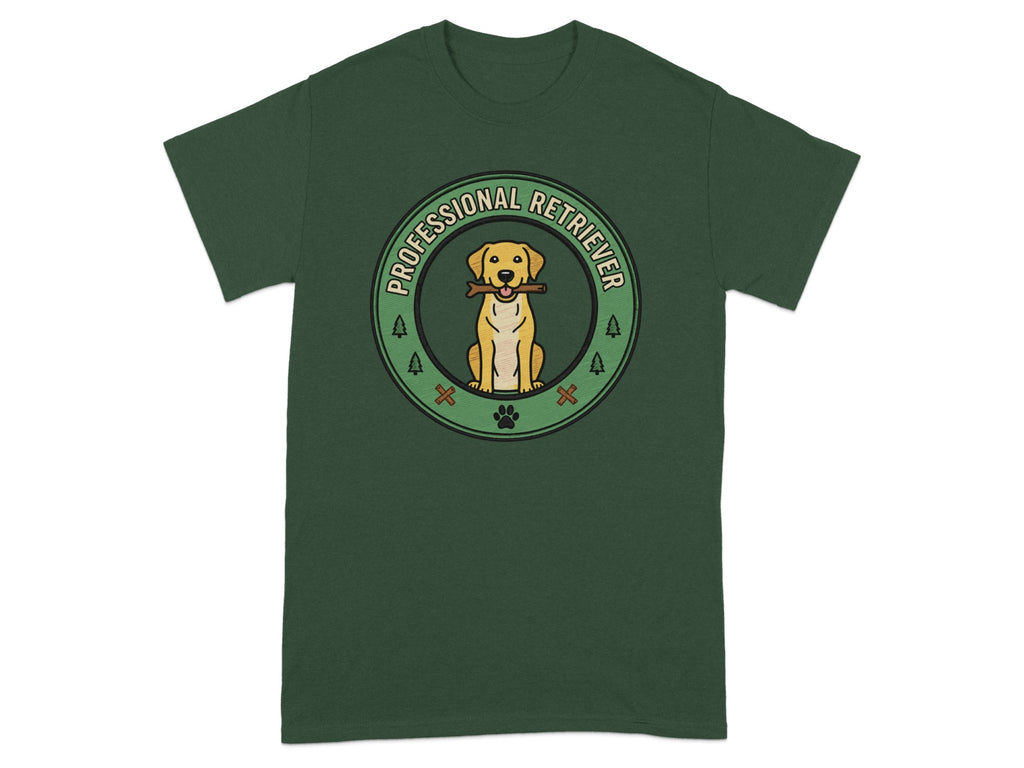 Professional Retriever Funny Dog Lover T-Shirt