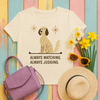 english setter mid-century-atomic-setter tee flat lay hero
