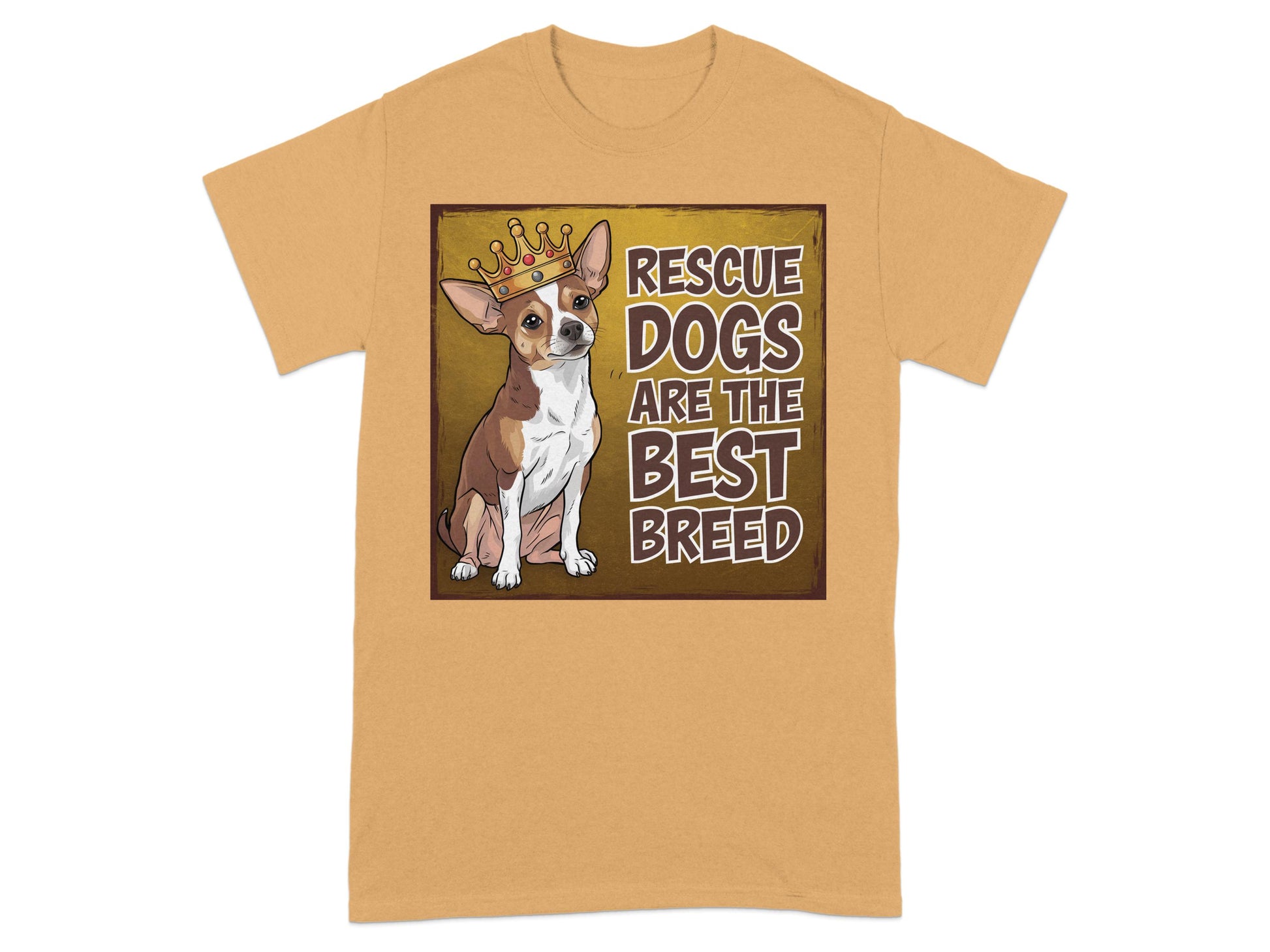 Rescue Dogs Are The Best Breed Graphic Shirt product