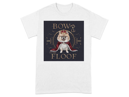 Bow to the Floof King Typography Graphic Tee product