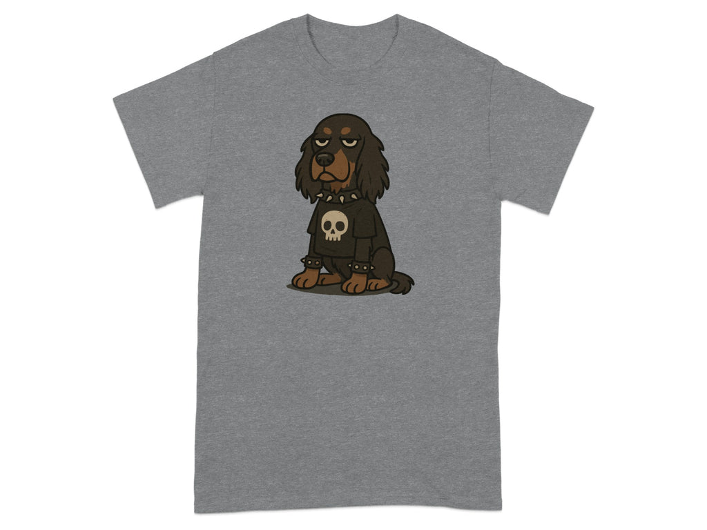 Sleepy Dog with Skull Shirt Graphic T-Shirt