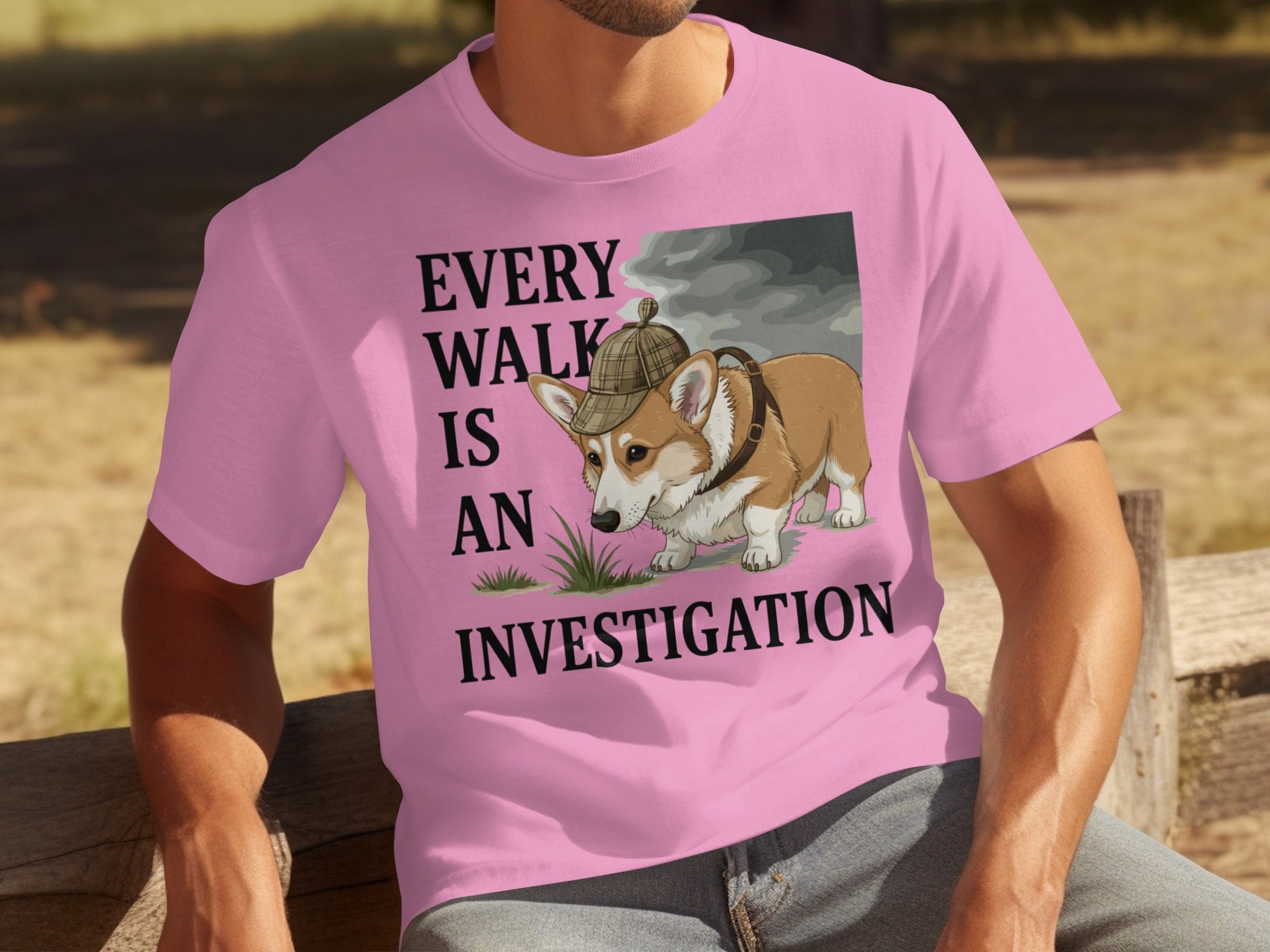 Every Walk is an Investigation T-shirt product