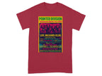 Pointer Division Unknown Barks Tour 2025 Concert T-Shirt Cardinal Red T-shirt