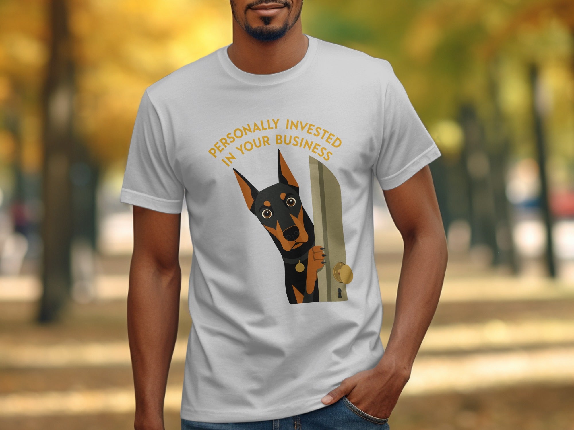 Personally Invested Doberman T-Shirt