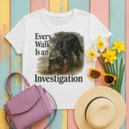 w4hero the-canine-investigator-gordon-setter-t-shirt tee flat lay hero v8