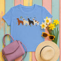 Celestial Setter Pack T-Shirt in Carolina Blue