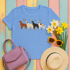 Celestial Setter Pack T-Shirt in Carolina Blue
