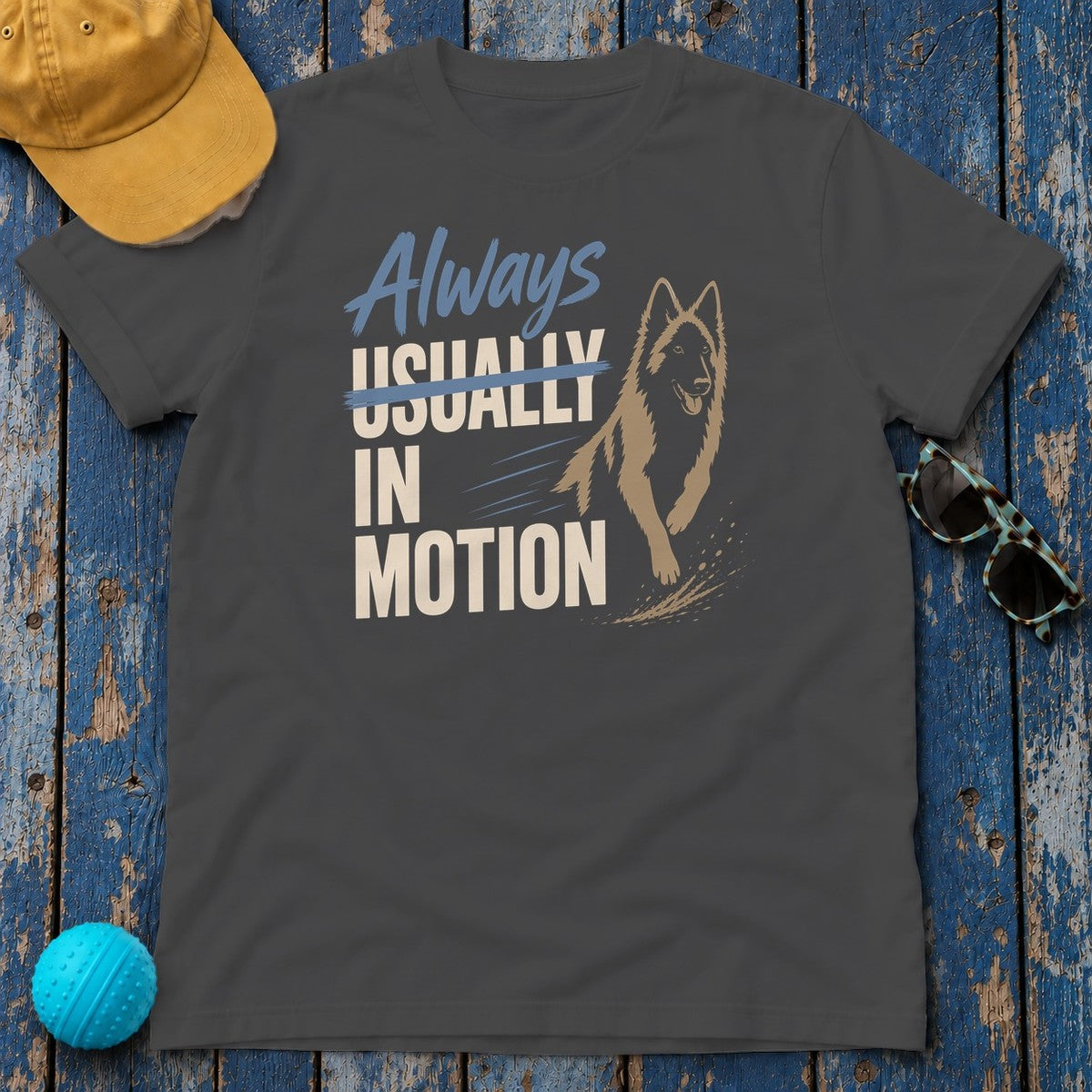 Always In Motion Tervuren T-Shirt in Dark Heather