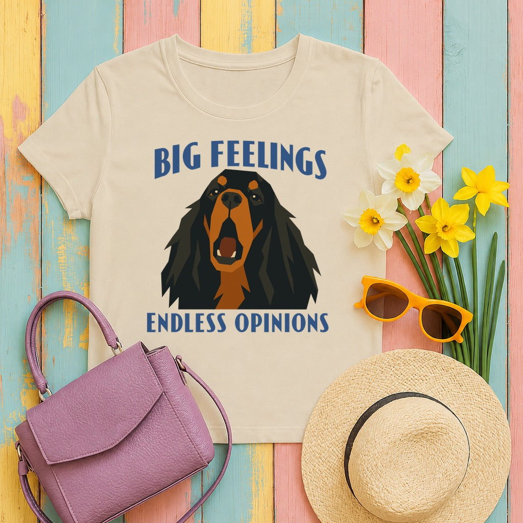 Big Feelings Setter T-Shirt in Sand
