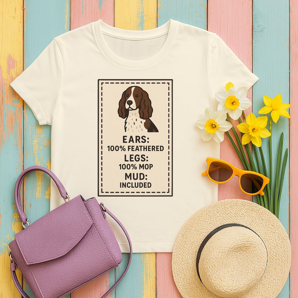 Springer Ears 100% Feathered Tee in Natural