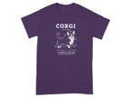 Corgi Blueprint Shirt with Unique Design Illustration