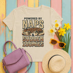 migbackfill powered-by-naps-zoomies-greyhound-t-shirt tee flat lay hero v8