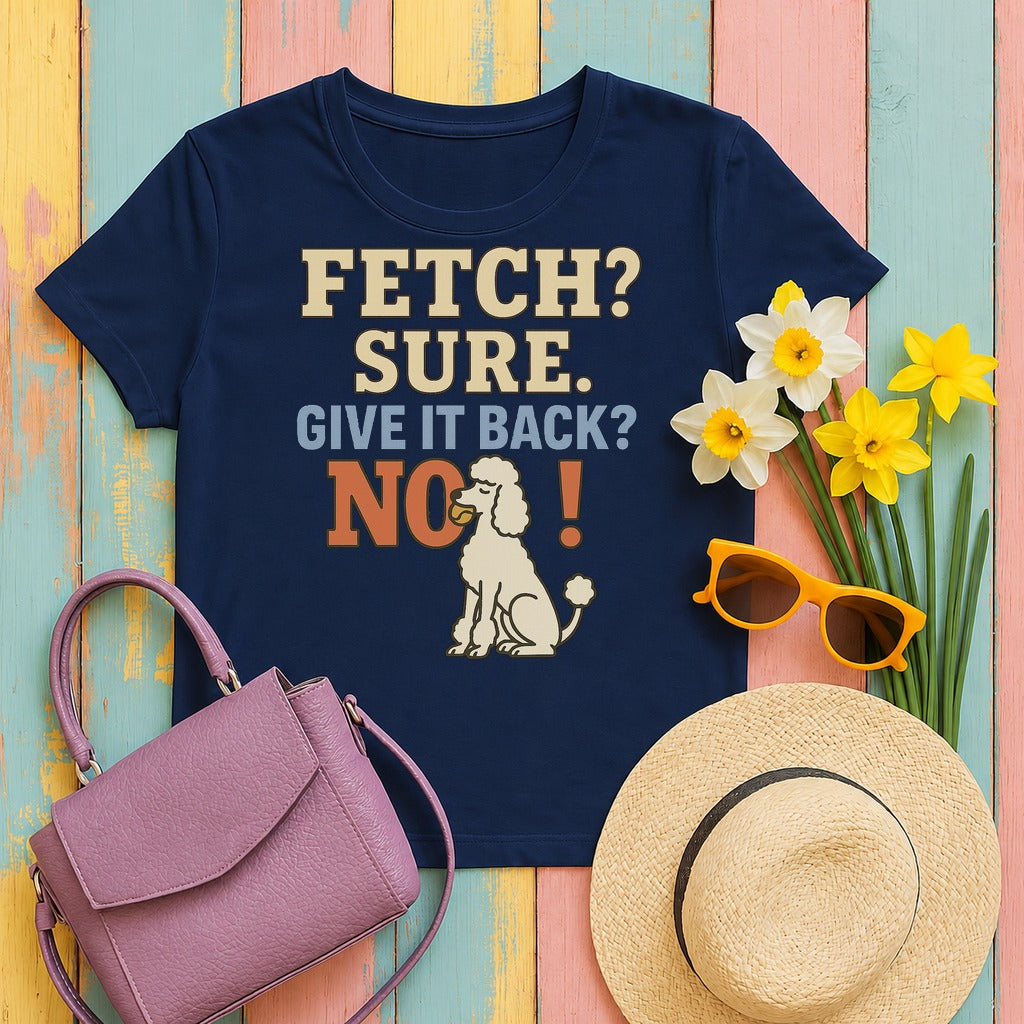 poodle fetch tee flat lay hero v8