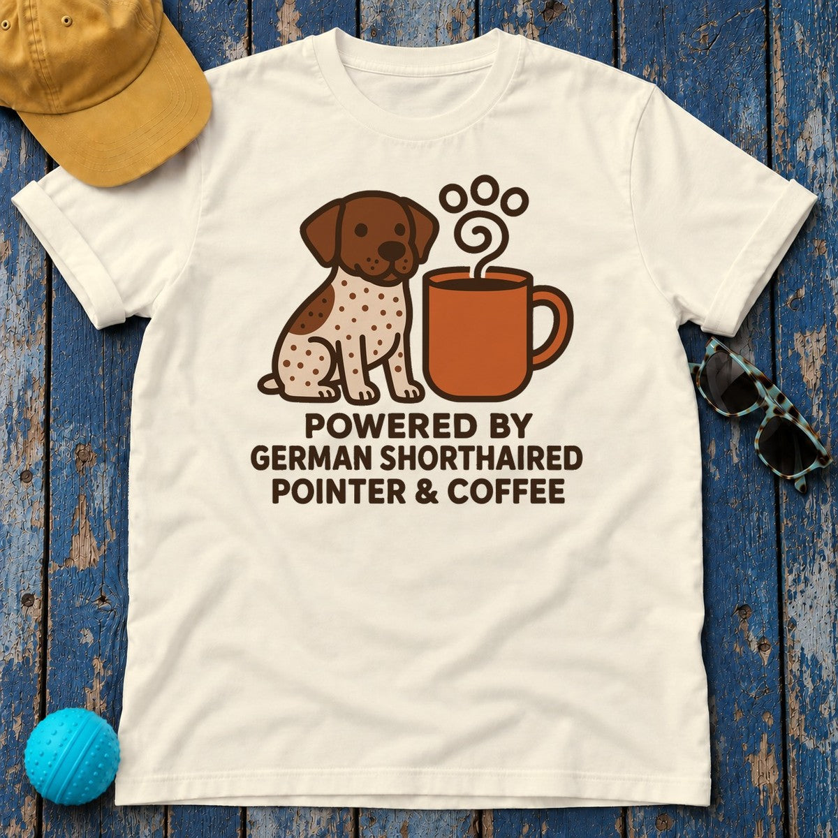 GSP Coffee Ritual Graphic T-Shirt in Natural