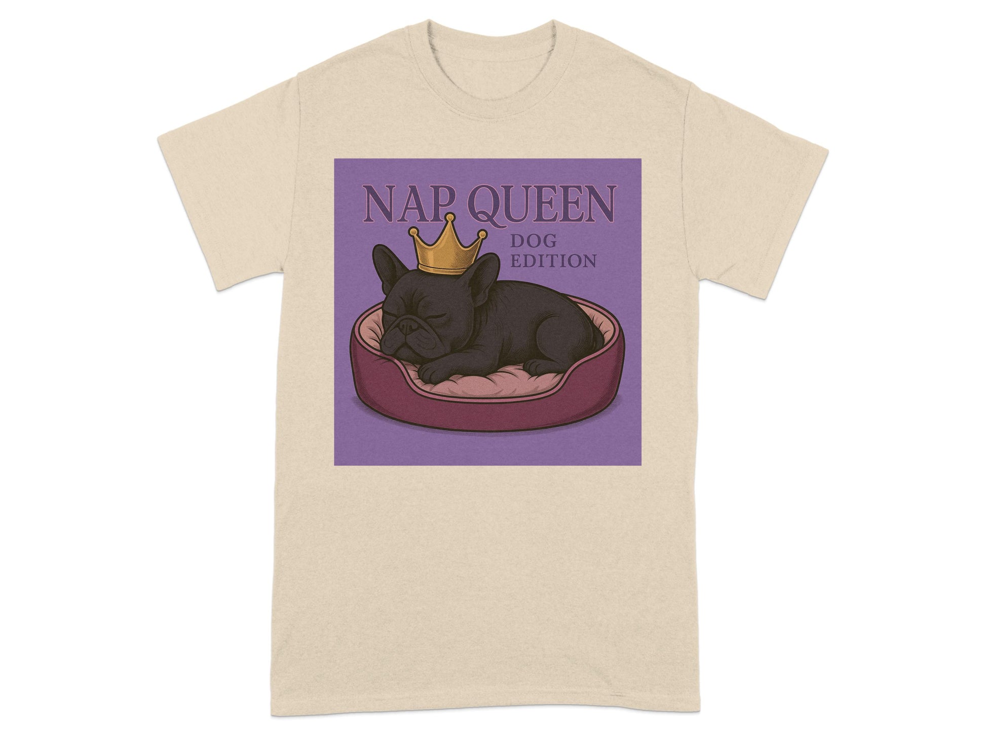 Nap Queen Dog Edition Cute Illustration T-Shirt product