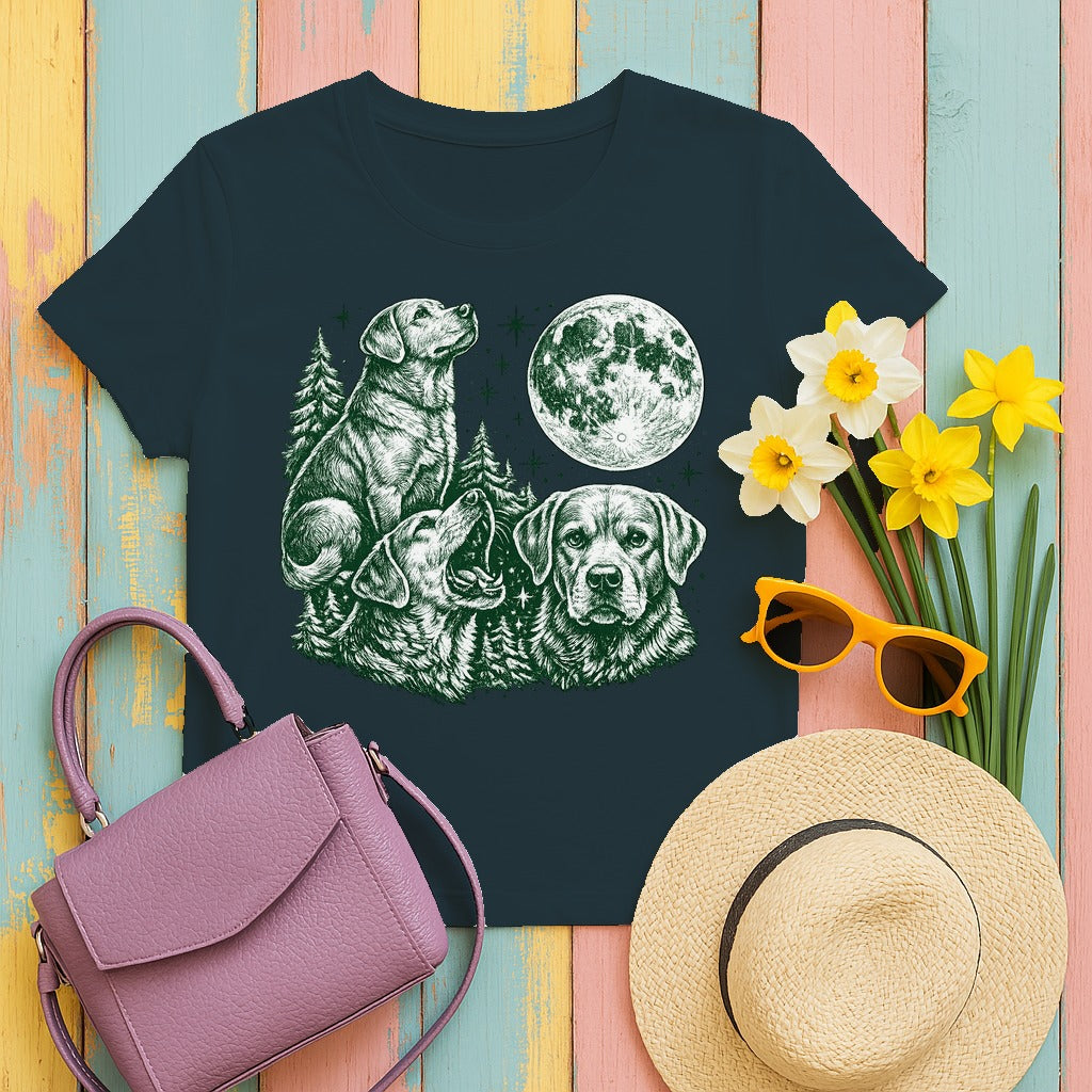 Moonlit Labs Forest Dream T-Shirt in Midnight