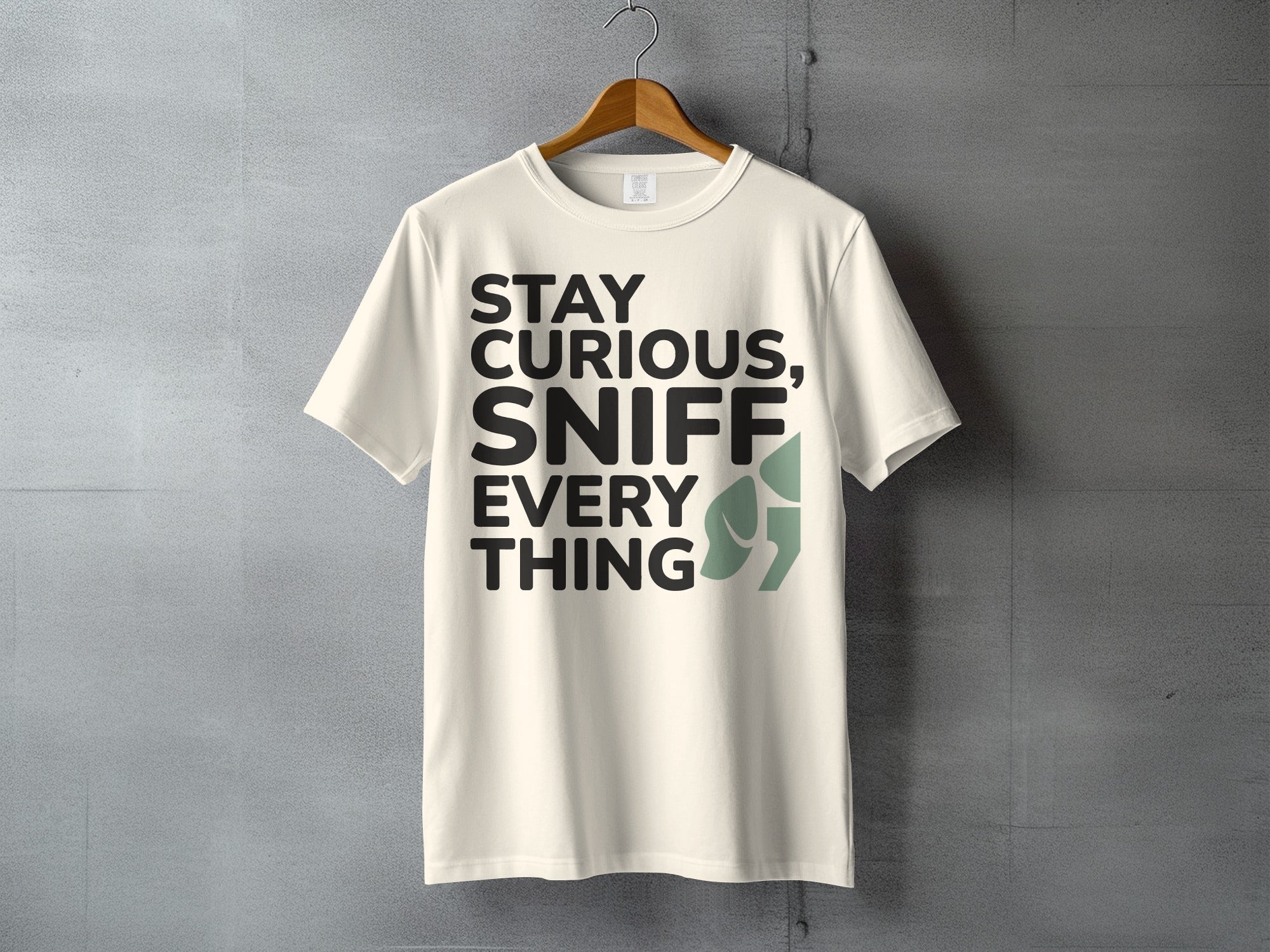 Stay Curious Sniff Everything Graphic Tee Product