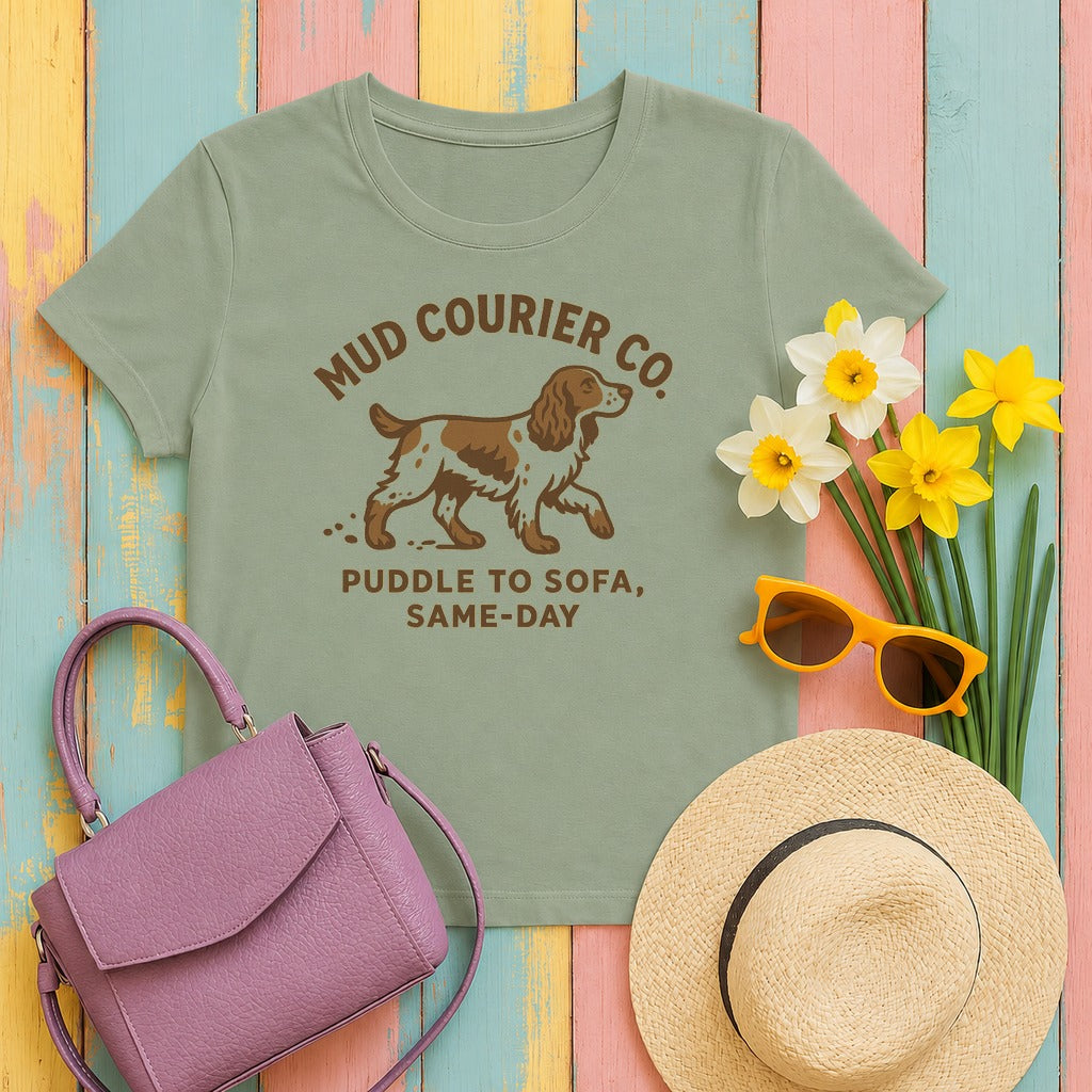 Springer Mud Courier Tee in Sage