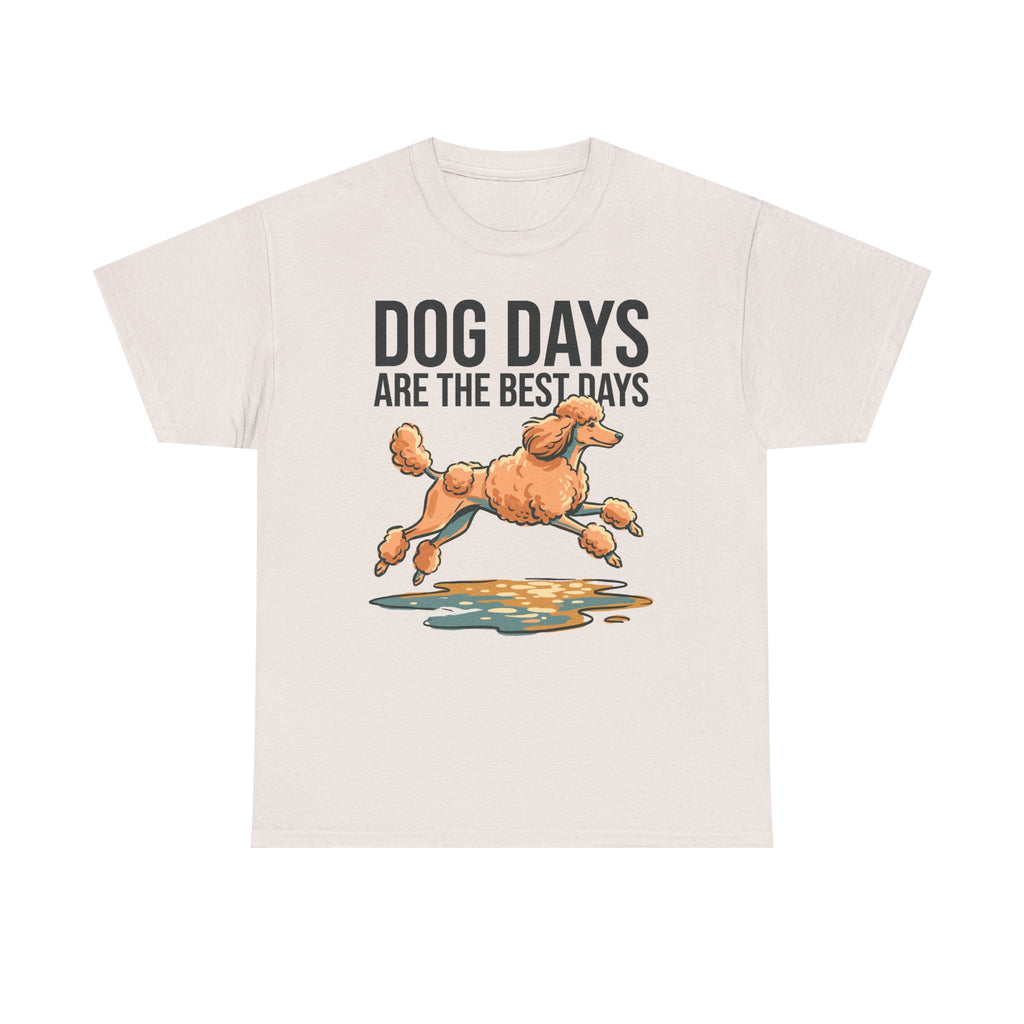 Poodle Joy 'Dog Days' t-shirt, view 2