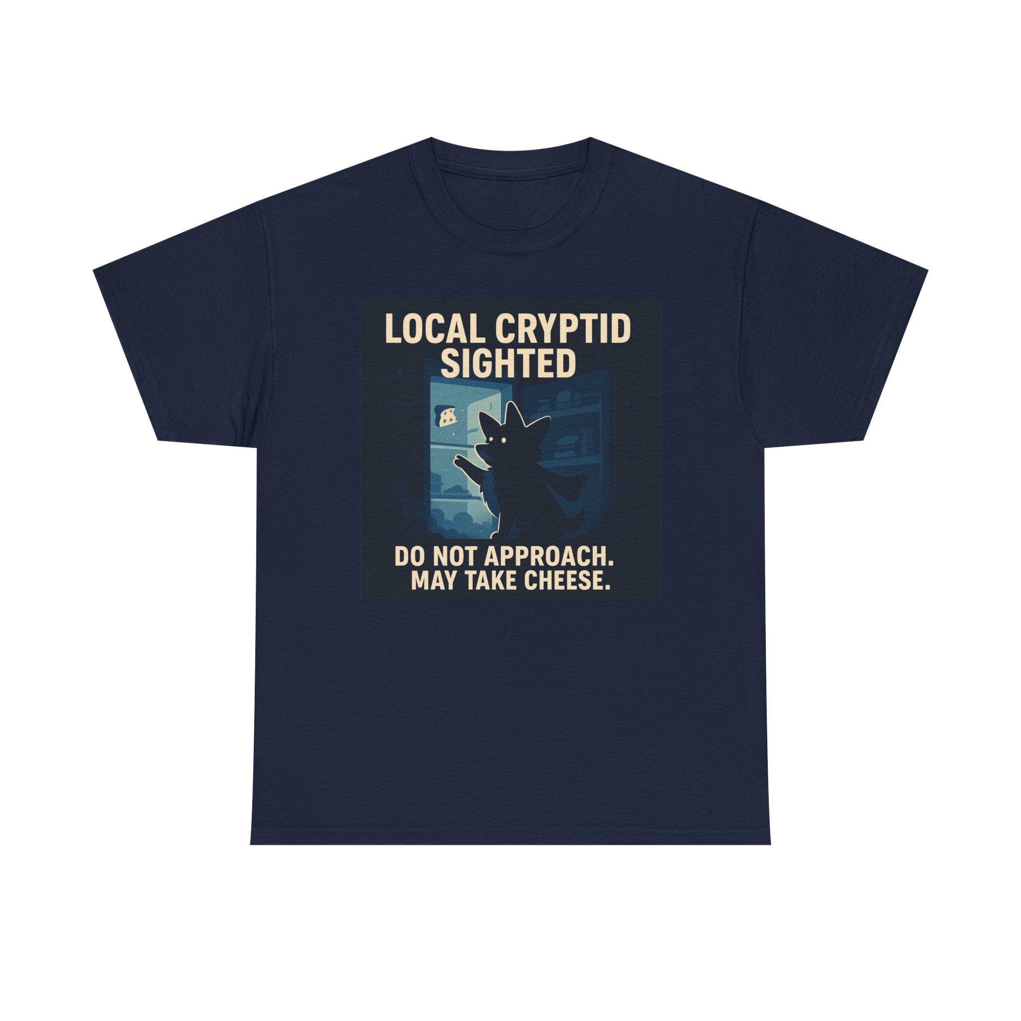 Local Cryptid Sighted Cheese Thief Corgi T-Shirt