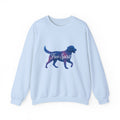 Free Spirit Labrador Sweatshirt in Light Blue
