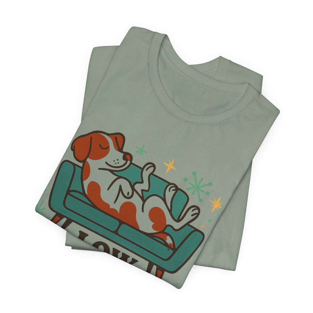Brittany Spaniel Low Power Mode Tee