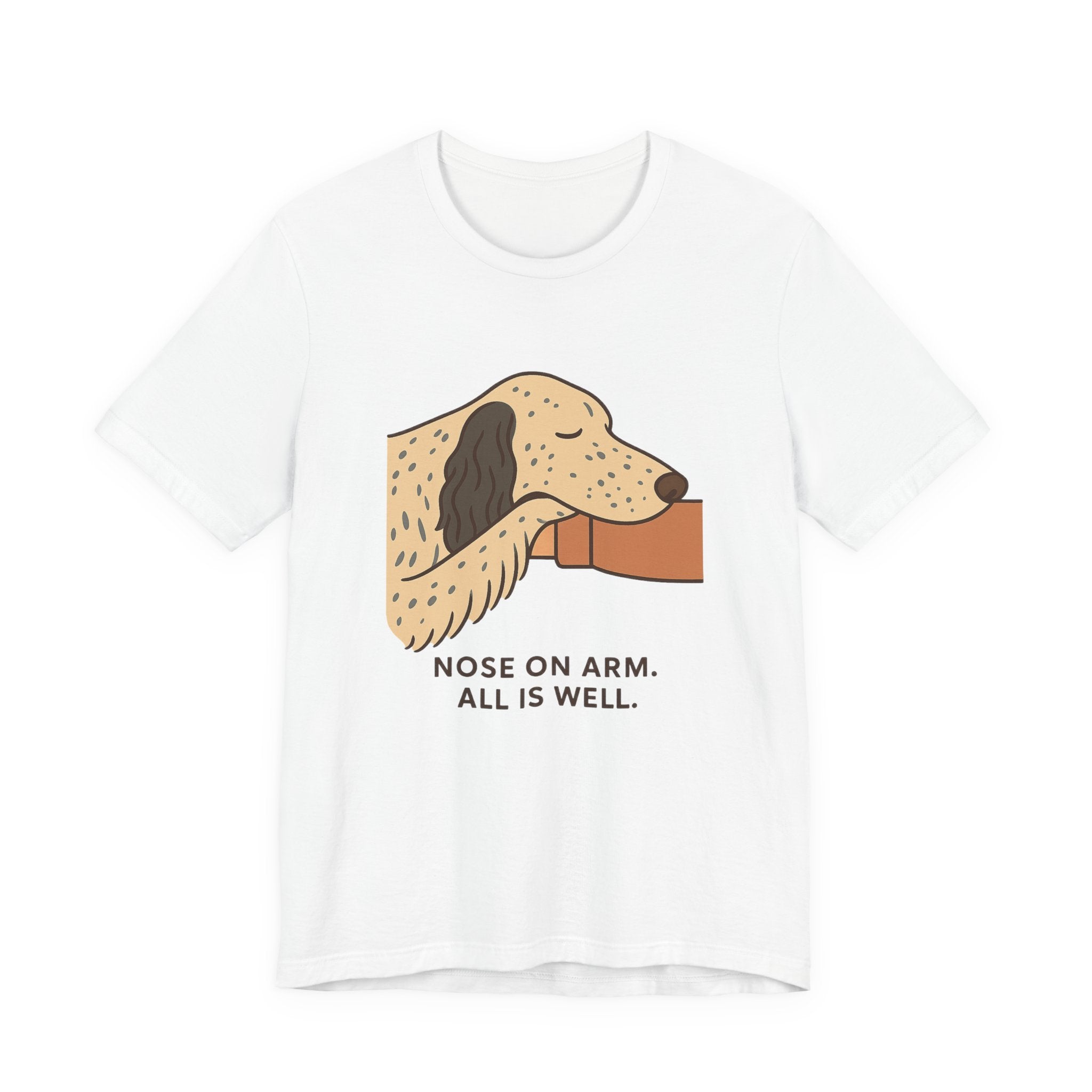 English Setter Nose on Arm Tee
