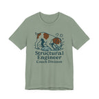 Brittany Spaniel Structural Engineer, Couch Division Tee