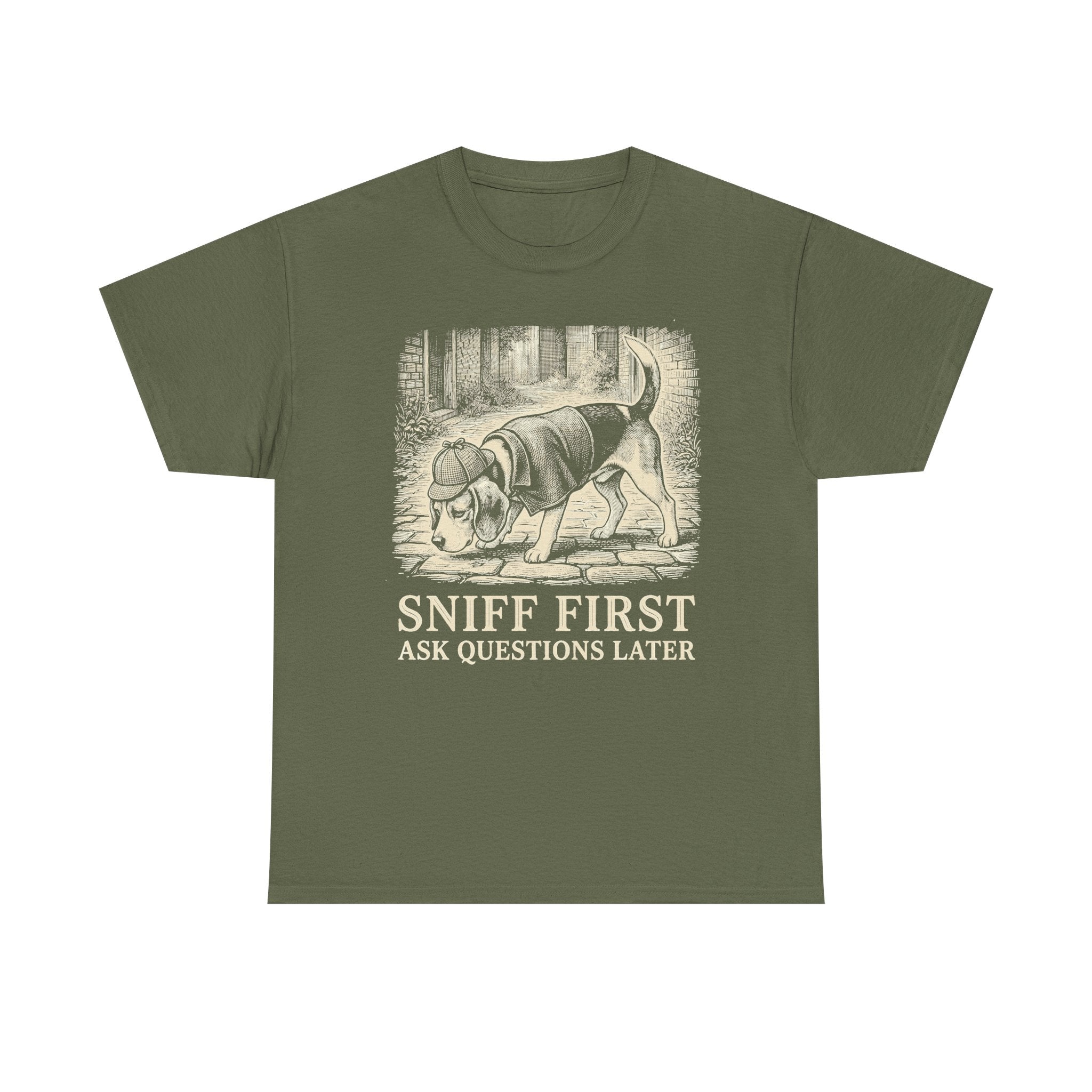 Whimsical Beagle Sleuth T-Shirt
