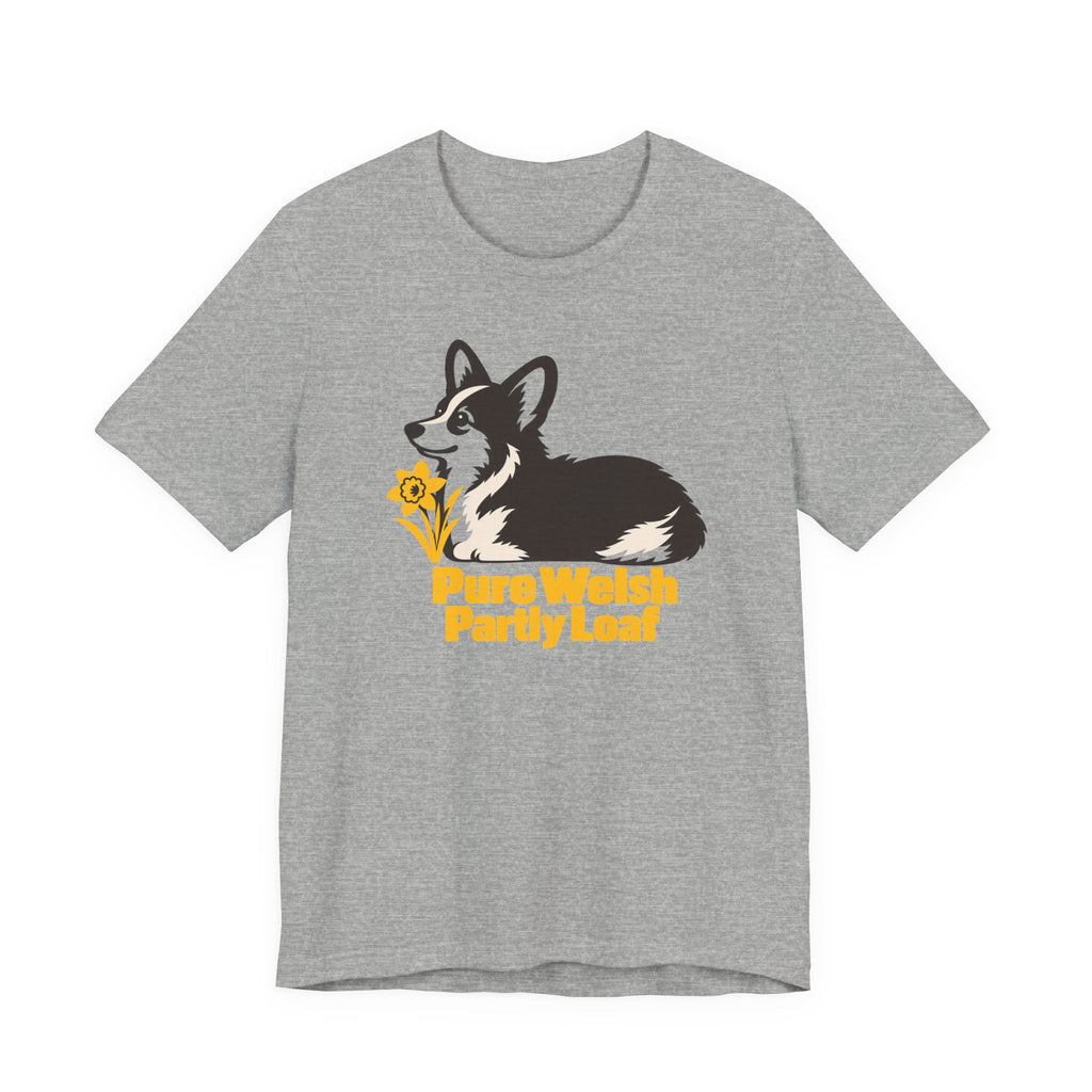 Pure Welsh Partly Loaf Corgi T-Shirt