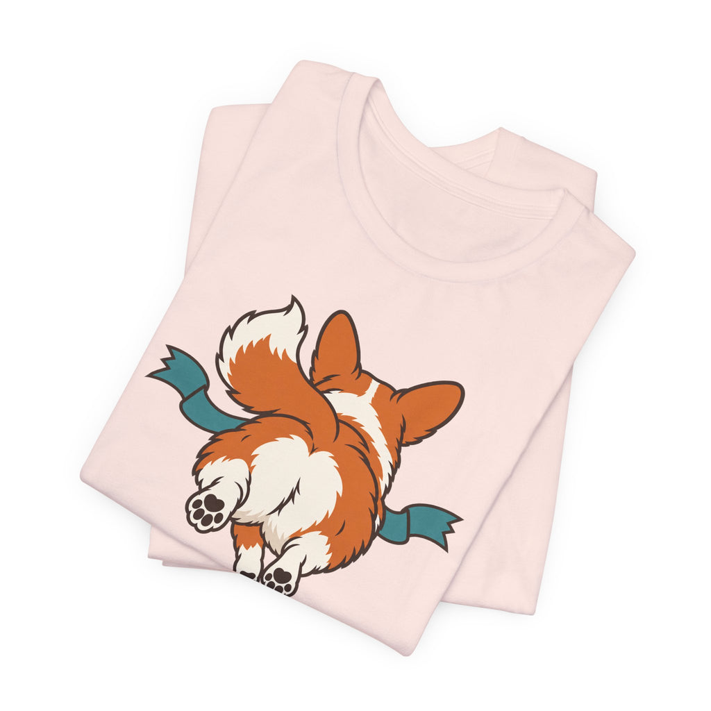 Photo Finish Mostly Fluff Corgi T-Shirt