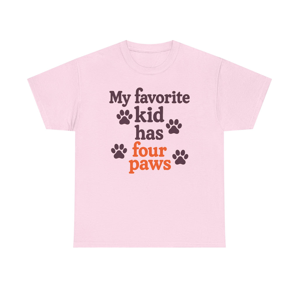 My Favorite Kid Has Four Paws T-Shirt