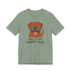 Cane Corso This Is My Happy Face t-shirt
