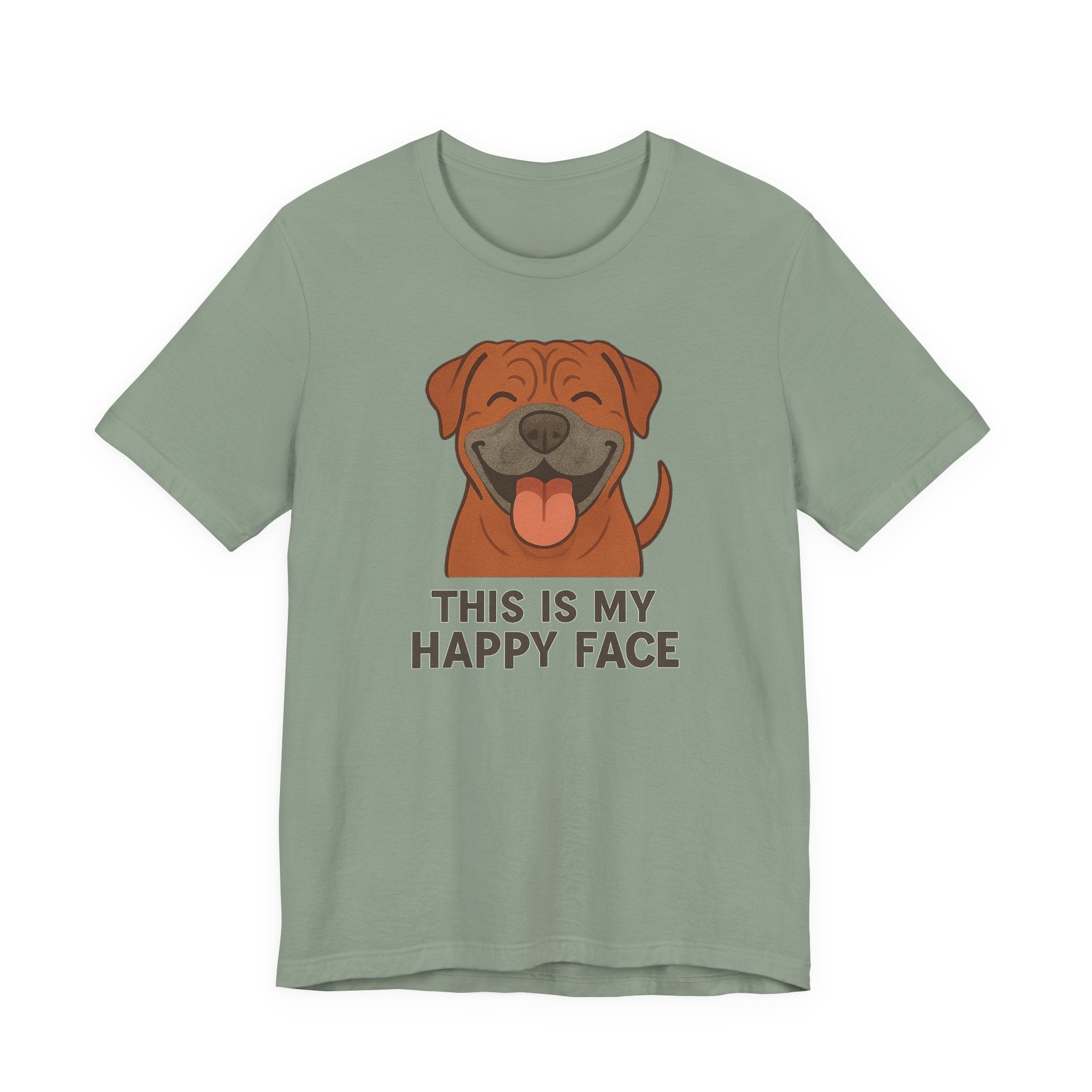 Cane Corso This Is My Happy Face t-shirt