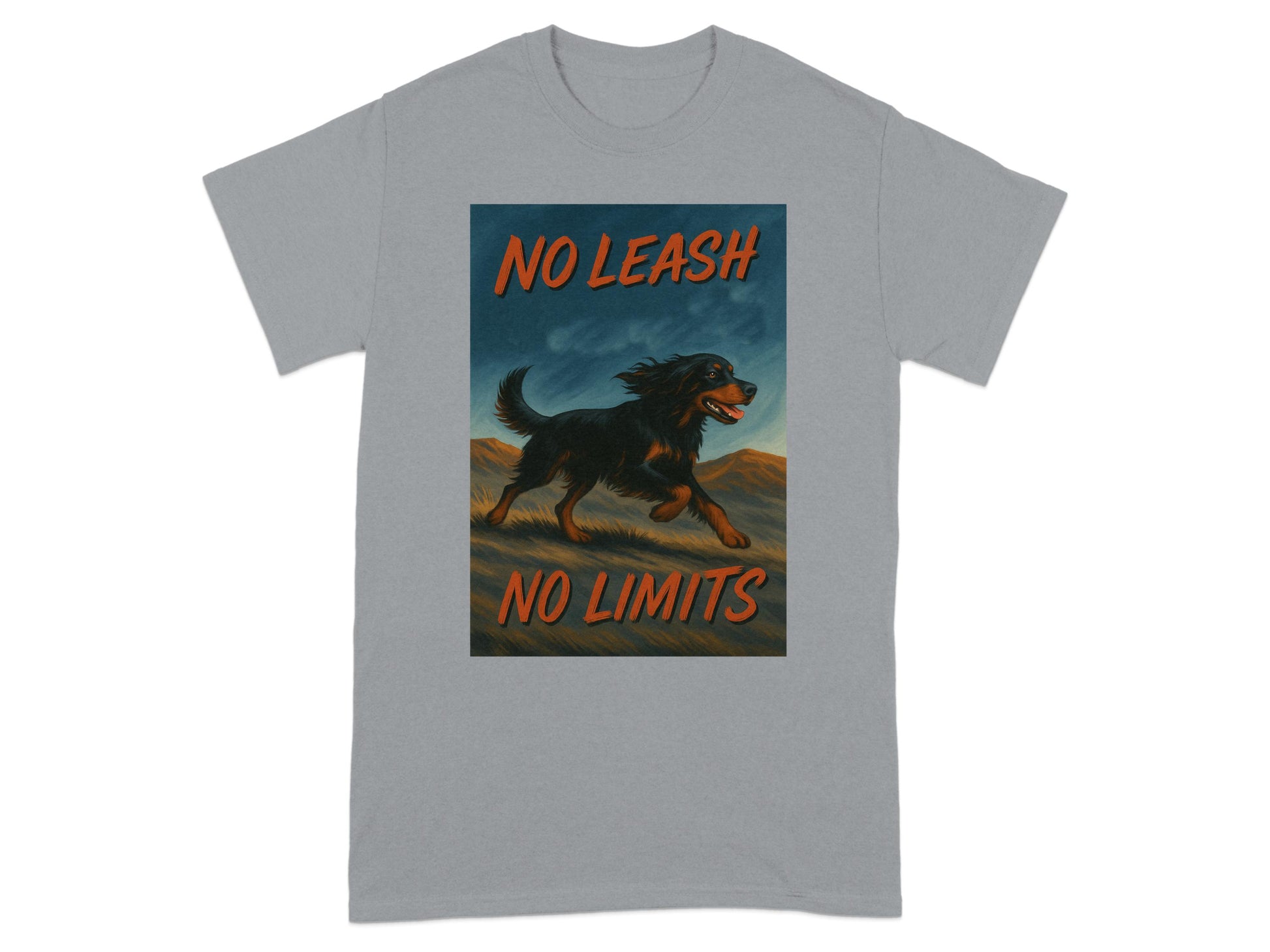 No Leash No Limits Graphic Design T-Shirt product type