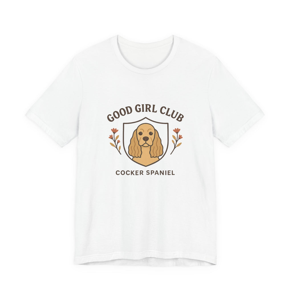 Cocker Good Girl Club Tee
