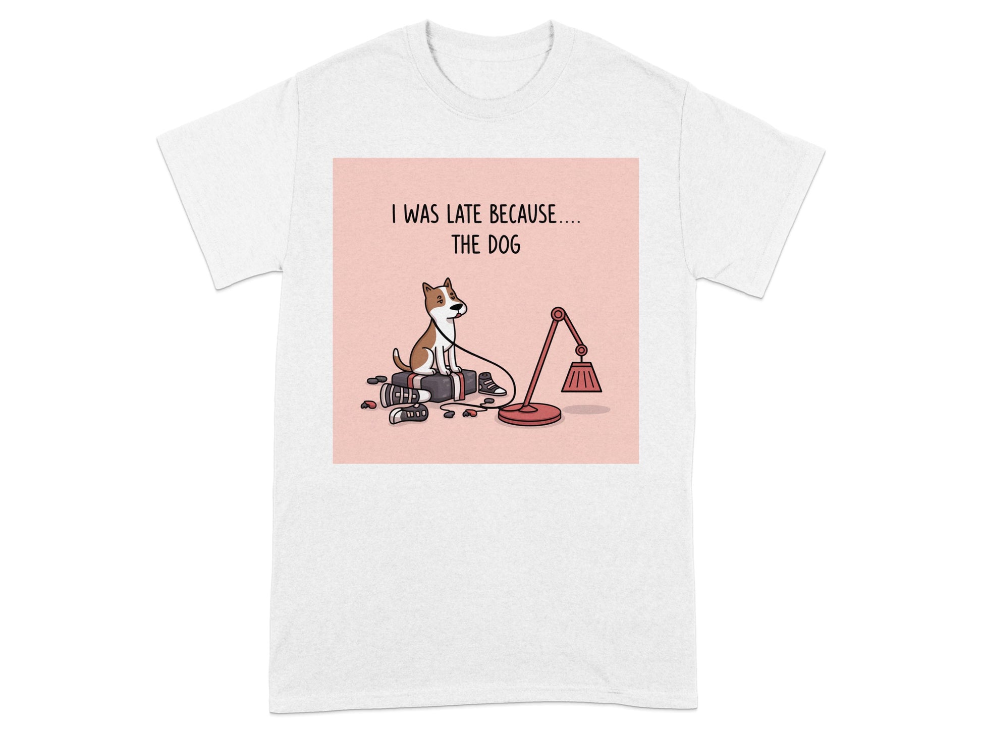 Humorous Dog Excuse Graphic Tee Shirt product type