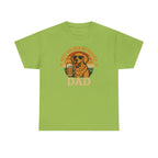 Best Golden Retriever Dad with Beer and Shades T-Shirt