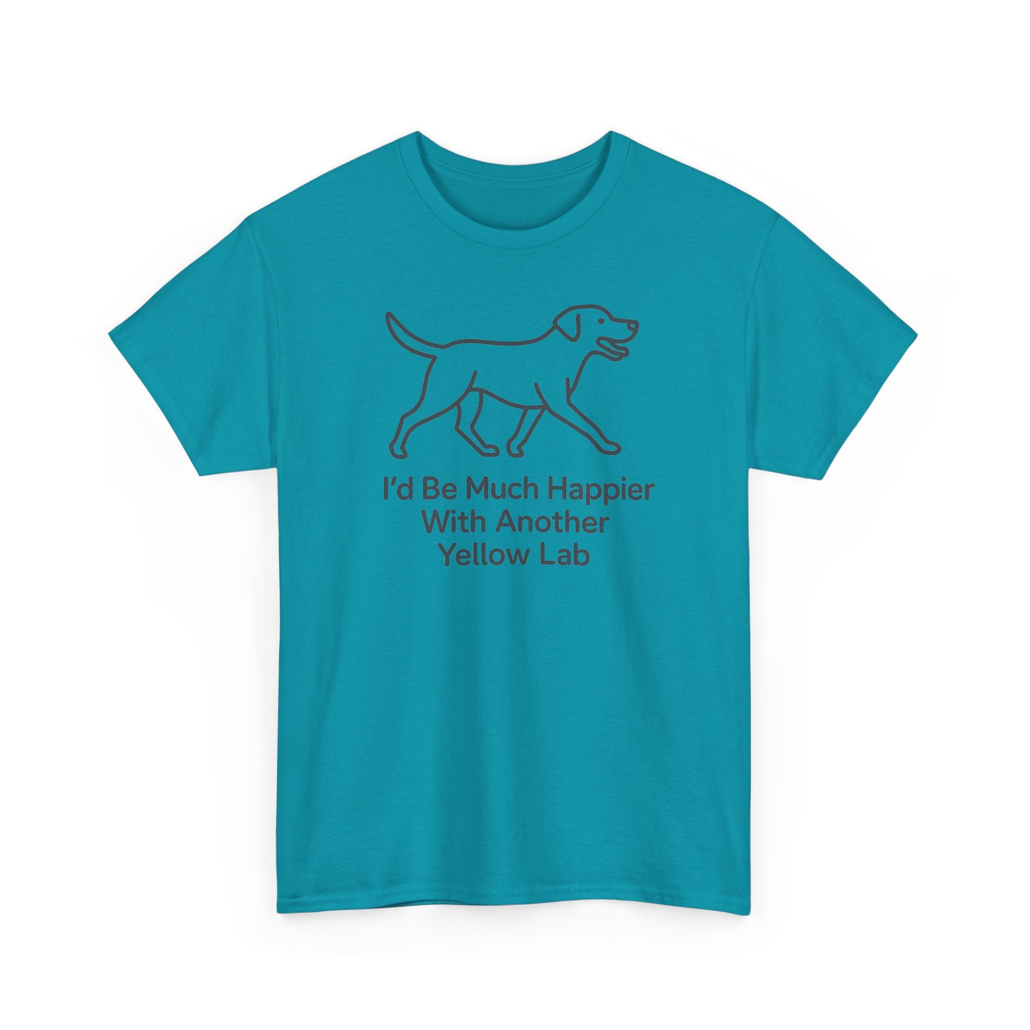Yellow Lab Happiness Graphic T-Shirt