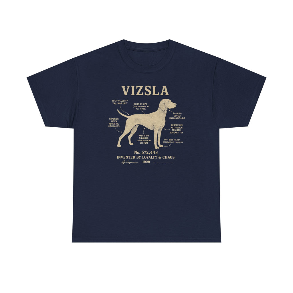 Vizsla Patent Blueprint Premium T-shirt