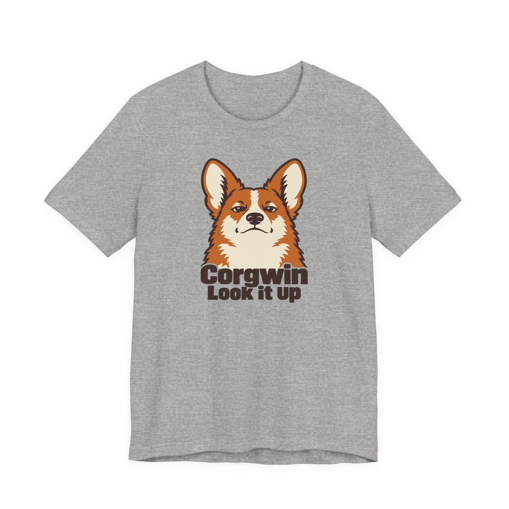 Corgwin Look It Up Corgi T-Shirt