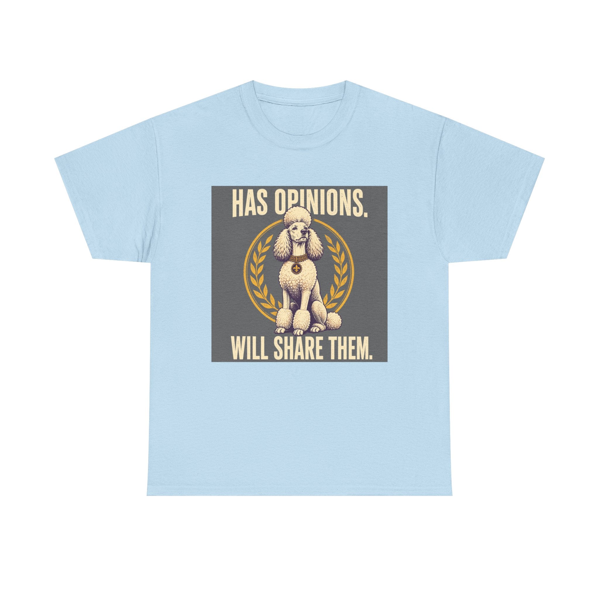 Elegant Opinions Poodle T-Shirt