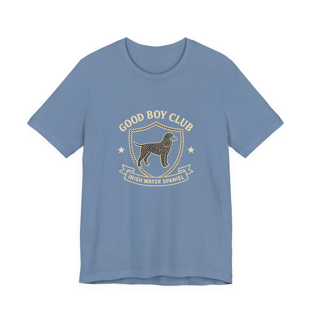 Irish Water Spaniel Good Boy Club Tee