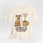 Powered by Greyhound & Coffee Tee
