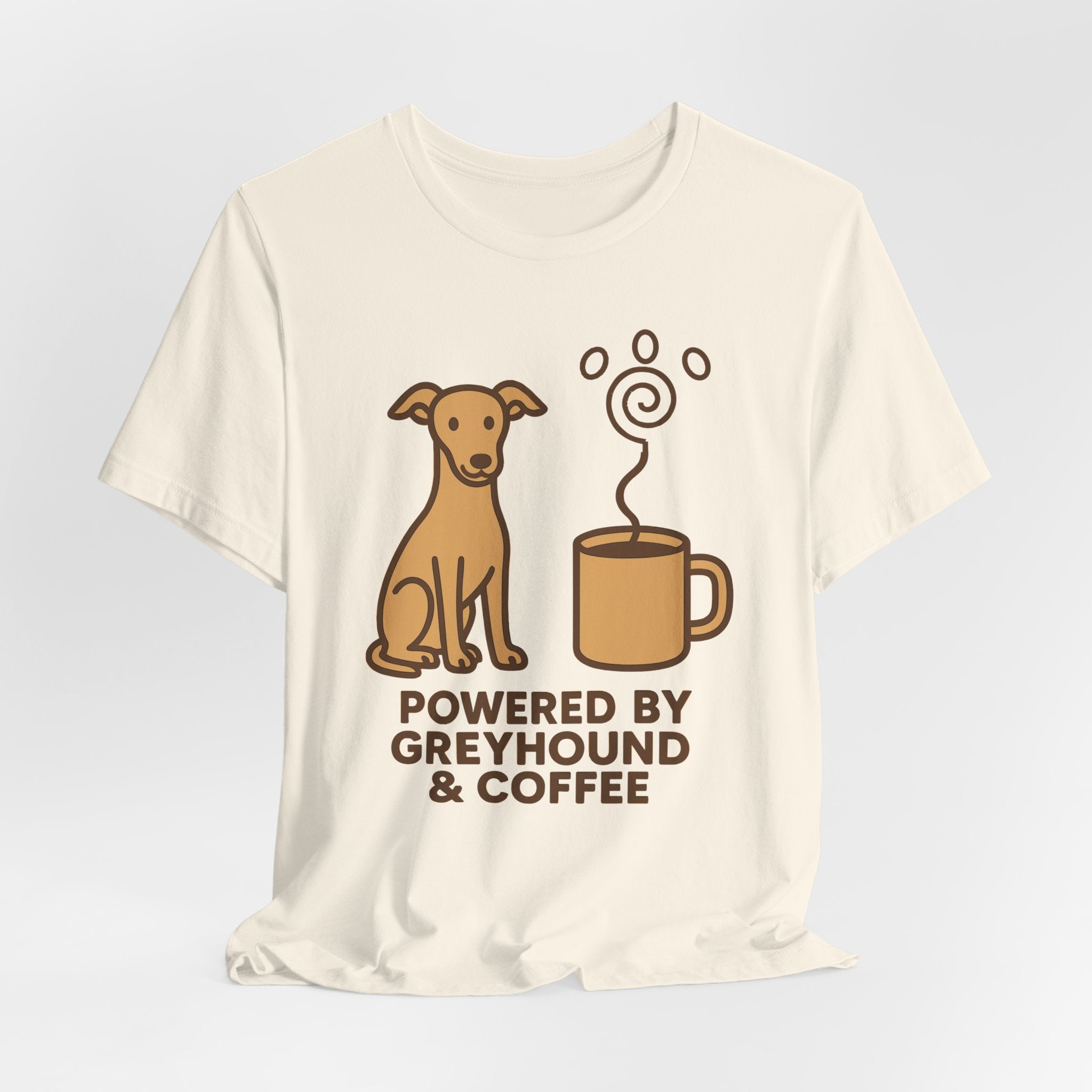 Powered by Greyhound & Coffee Tee