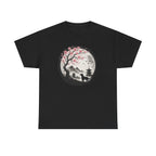 Gordon Setter Under Sakura Trees Landscape T-Shirt