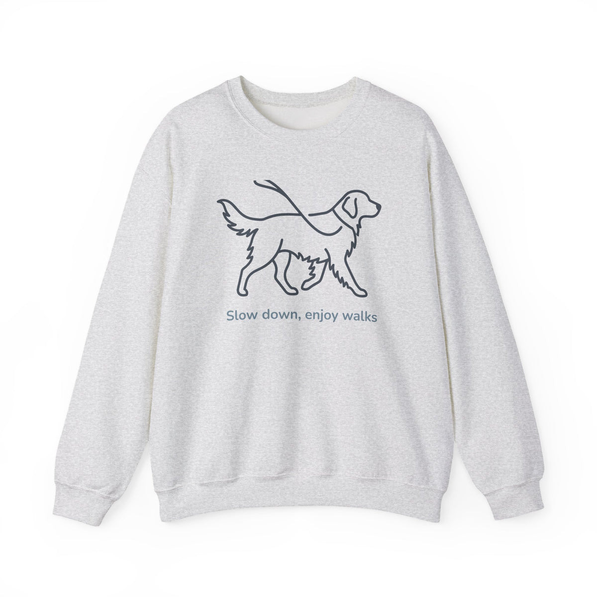 Dog Walks Golden Retriever sweatshirt, view 2